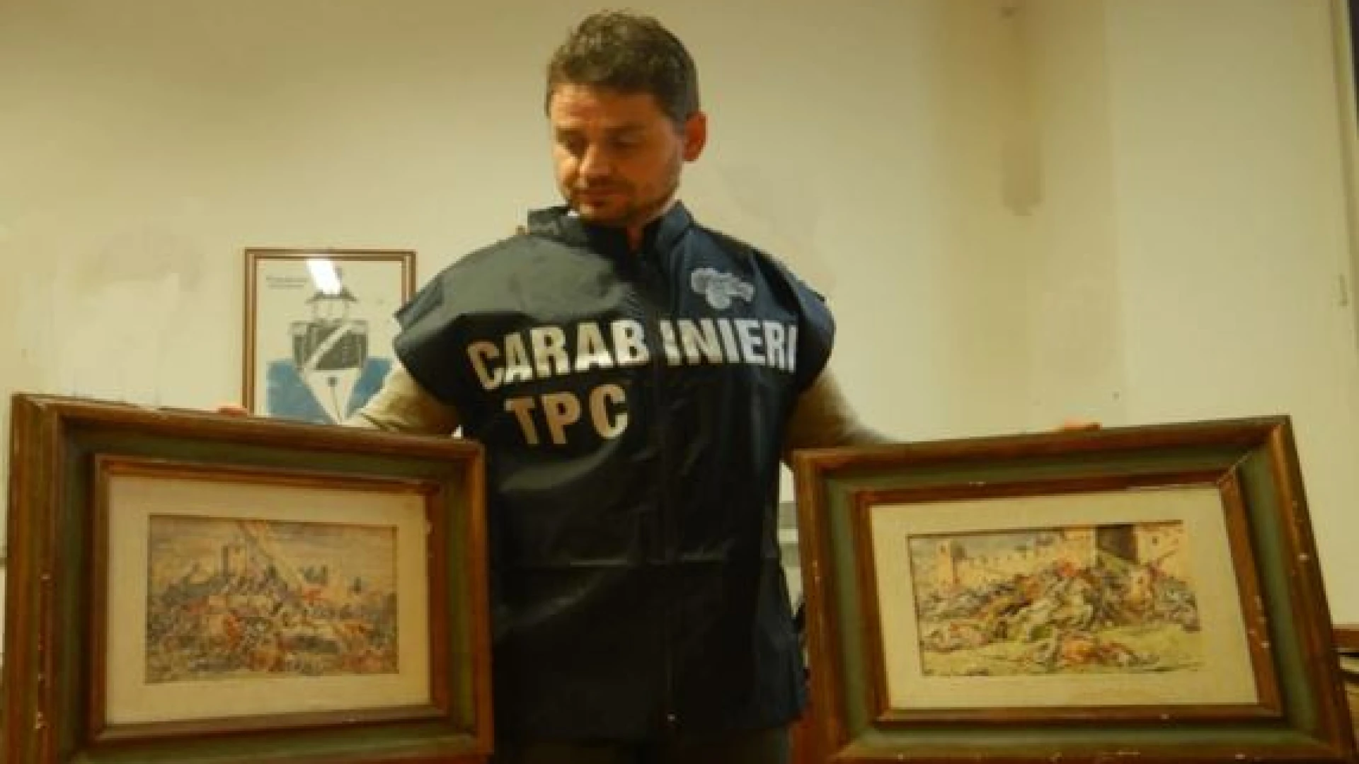 I Carabinieri del Nucleo Tutela Patrimonio Culturale dell’Aquila presentano i risultati dell’attività operativa conseguiti nell’anno 2024